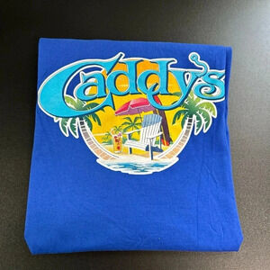 Caddy’s Restaurant Men’s 3X Graphics T Shirt  Travel Colorful‎ Florida Cotton